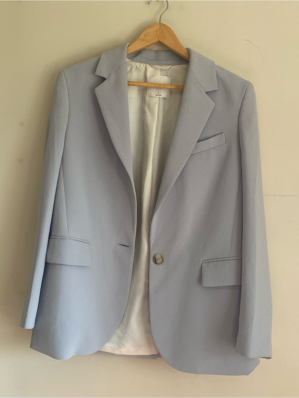 Aritzia Wilfred Light Blue Generation Blazer